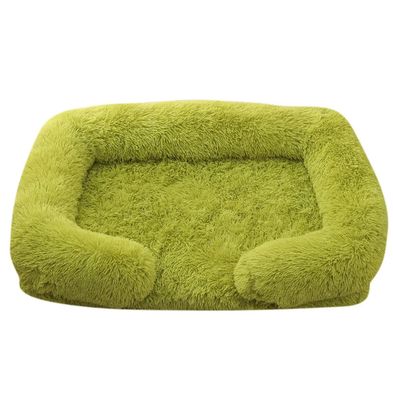 Coussin pour chien en peluche