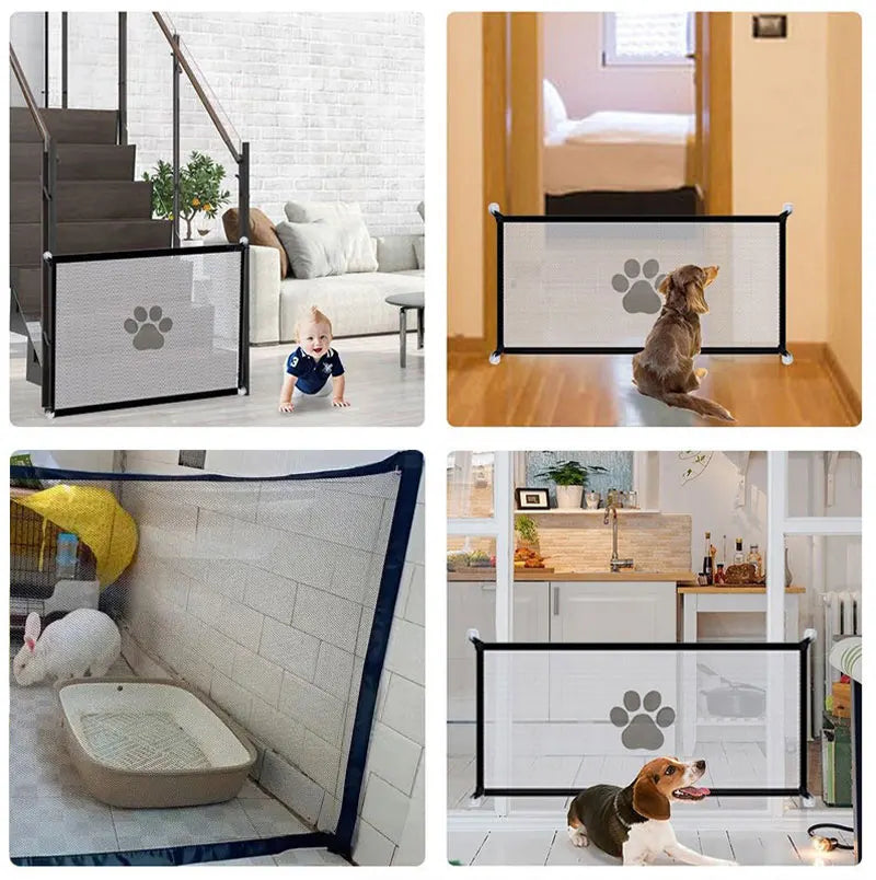 Barrière chien | extensible et sécuritaire