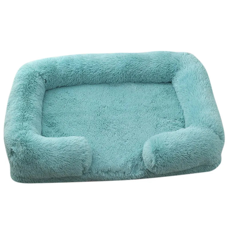 Coussin pour chien en peluche