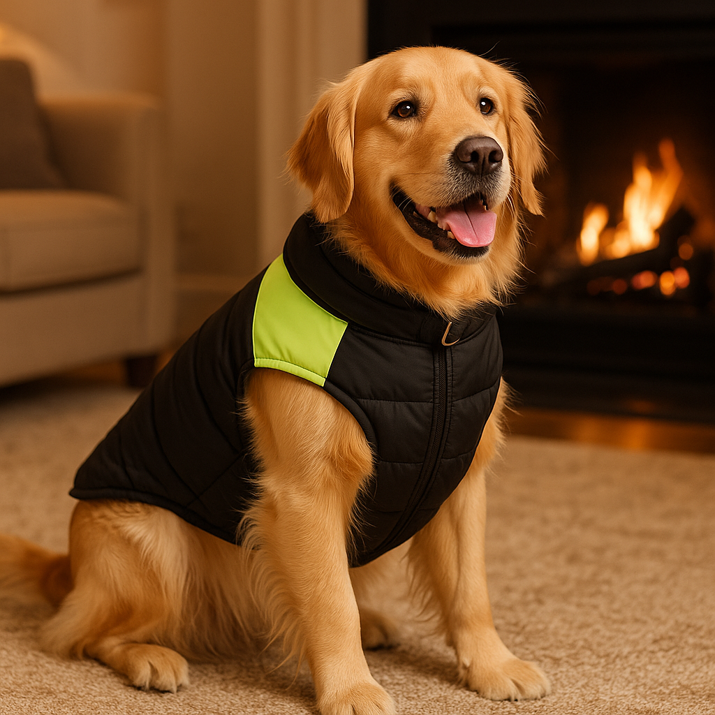 Manteau rembourré pour chien