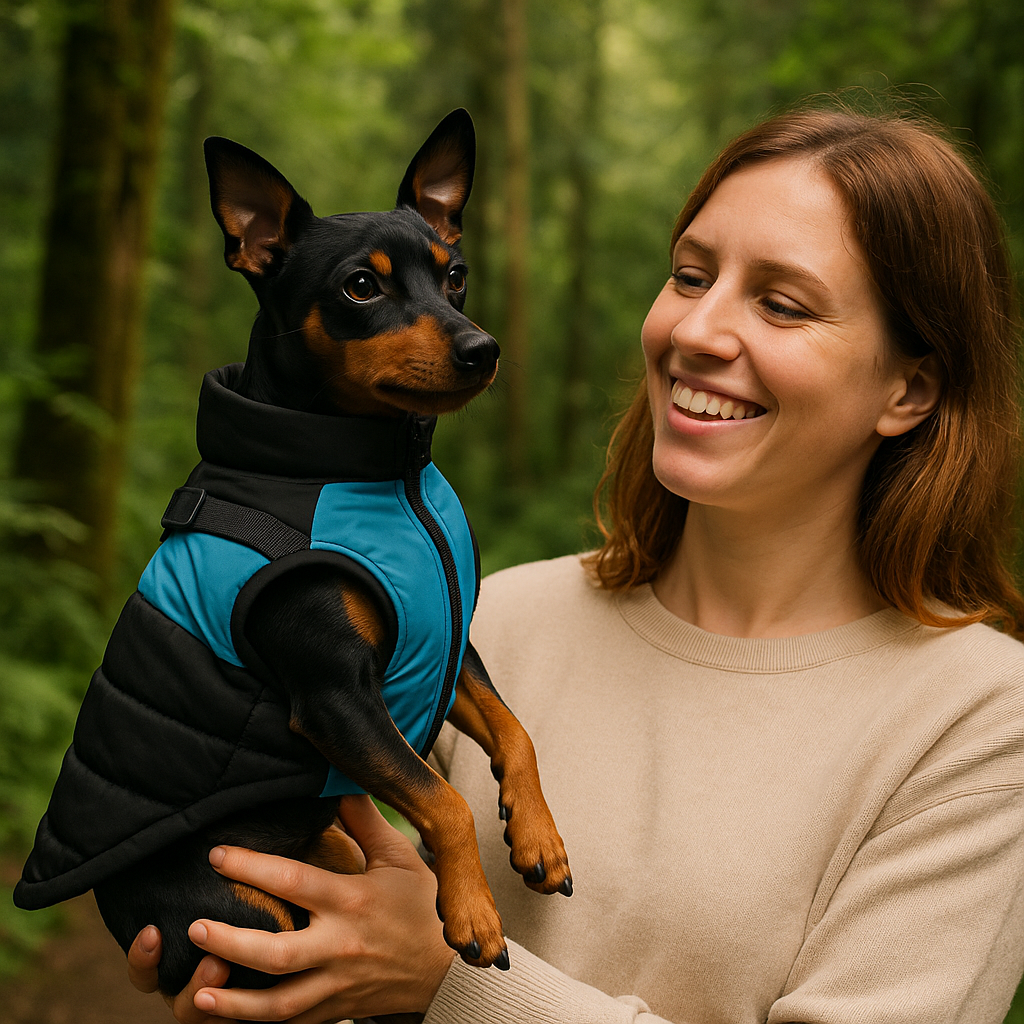 Manteau rembourré pour chien