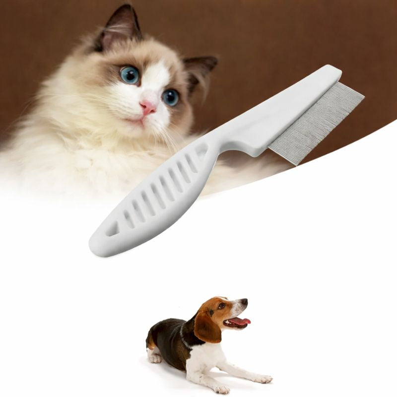 Peigne à puces pour chien et chat – Dents fines