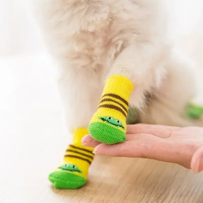 Chaussettes pour chien | Protège-Pattes Antidérapantes
