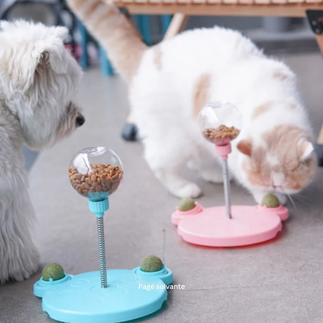 FoodBall™ | Jouet interactif balle interactive pour chien ou chat Chienjoueur