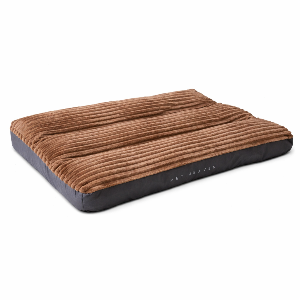 Coussin pour chien en velours côtelé