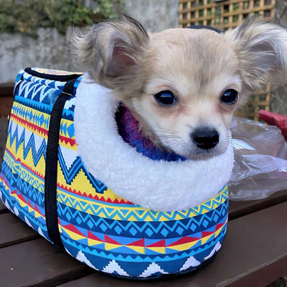 Sac de transport pour petit chien confortable et sécurisé