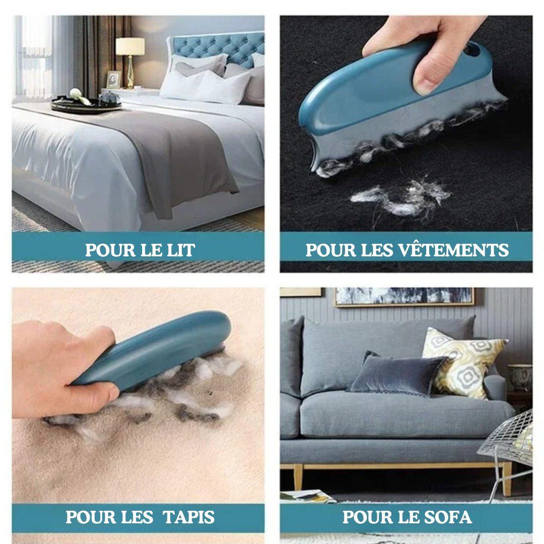 Brosse anti-poil et peluches