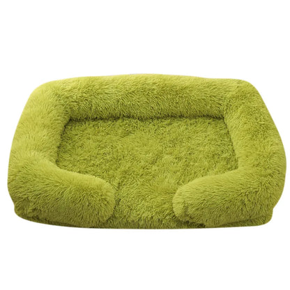 Coussin pour chien en peluche