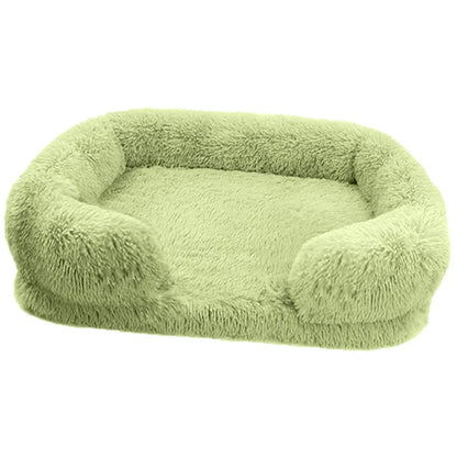 Coussin pour chien en peluche