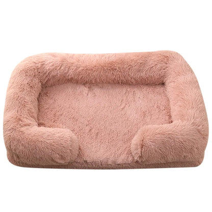 Coussin pour chien en peluche