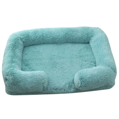 Coussin pour chien en peluche