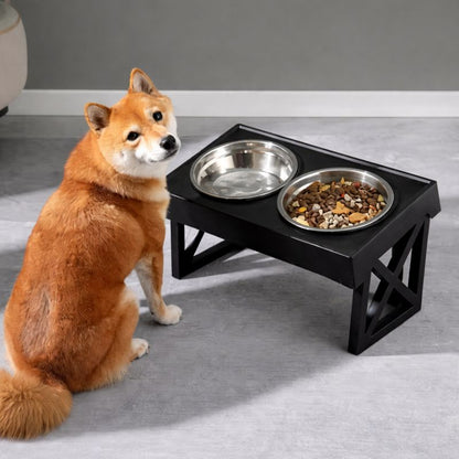 Gamelle surélevée pour chien améliorant la digestion