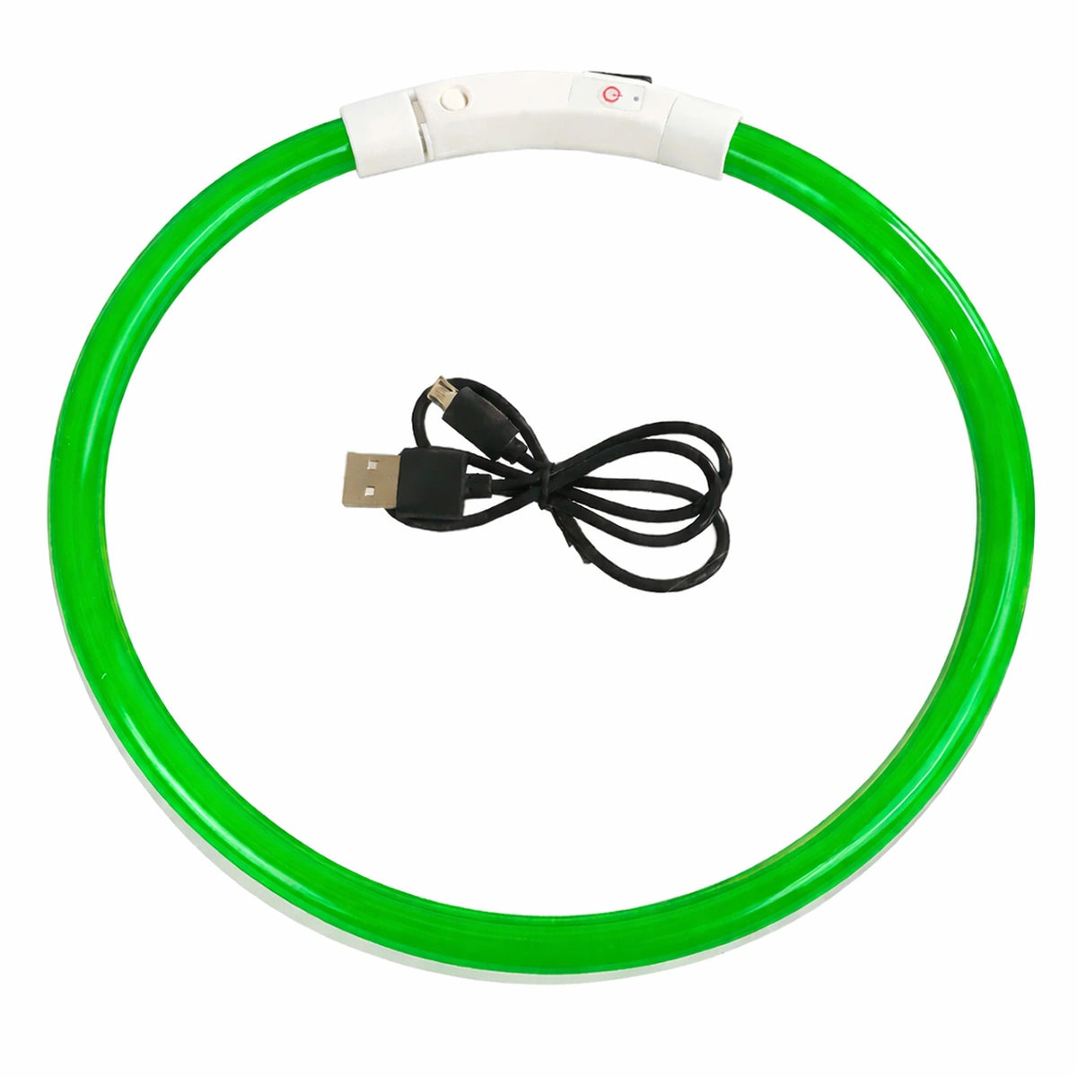 Collier lumineux pour chien balades nocturnes
