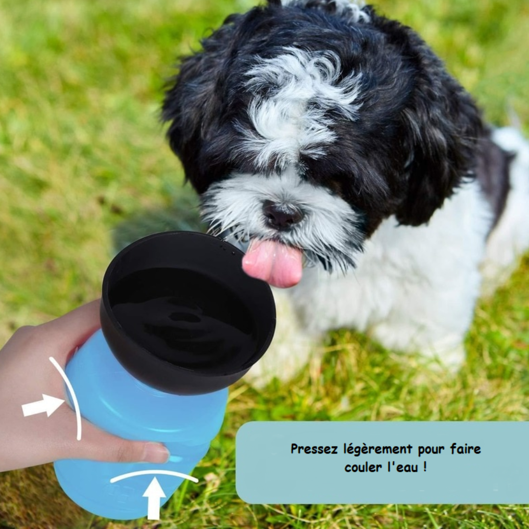 Portable Dog Water™ Bouteille d'eau portable chien Chienjoueur   