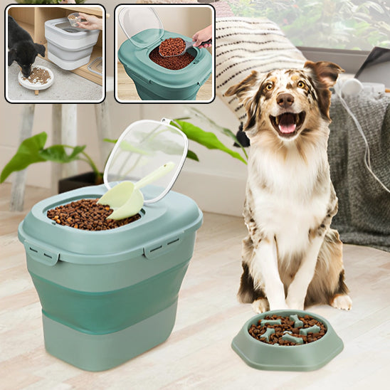 Récipient à croquettes pour animaux