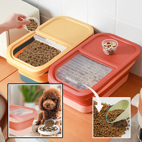 Récipient à croquettes pour animaux