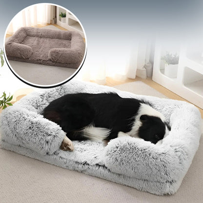 Coussin pour chien en peluche