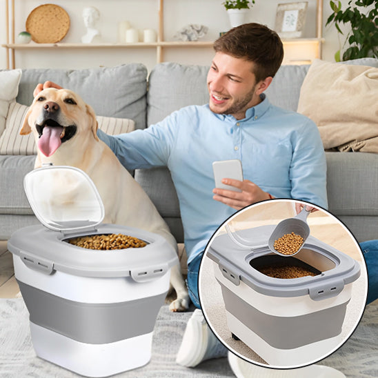 Récipient à croquettes pour animaux
