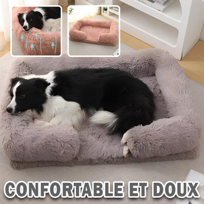 Coussin pour chien en peluche