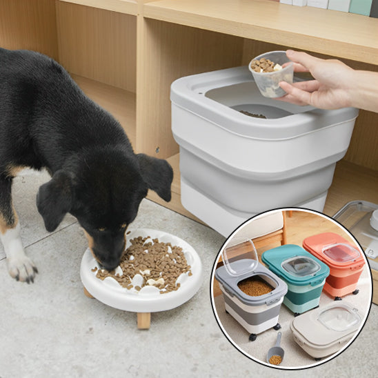 Récipient à croquettes pour animaux