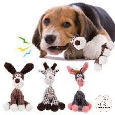 Jouet interactif  | Fun Pet Toy™ peluche Chienjoueur   