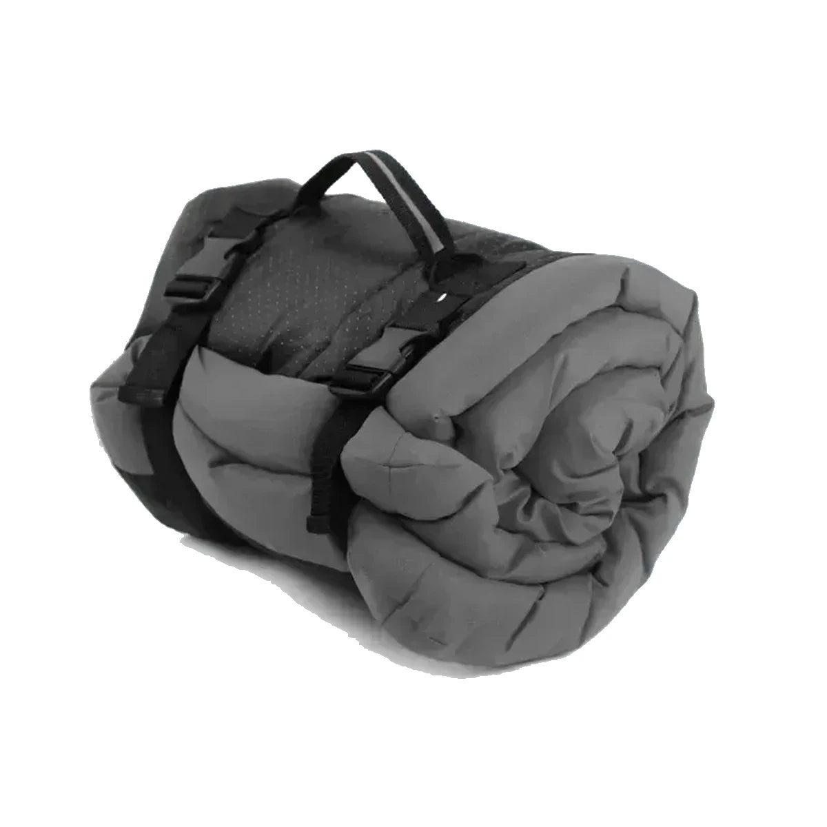 Lit de camp pour chien gris compact