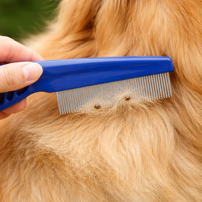 Peigne anti puce pour chien