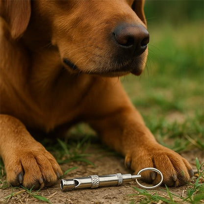 Sifflet pour rappel du chien à distance