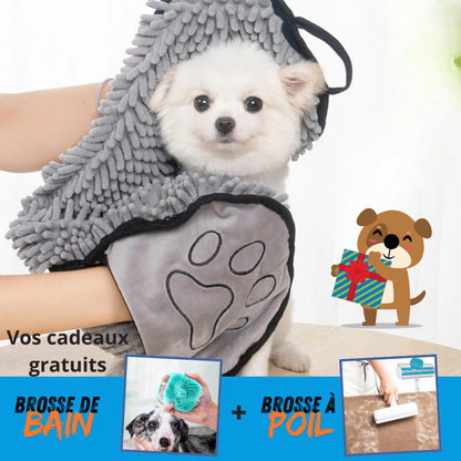 Serviette-chien