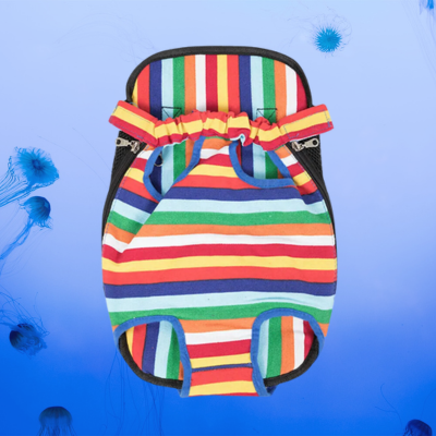 Sac-de-transport-pour-chien-multicolore