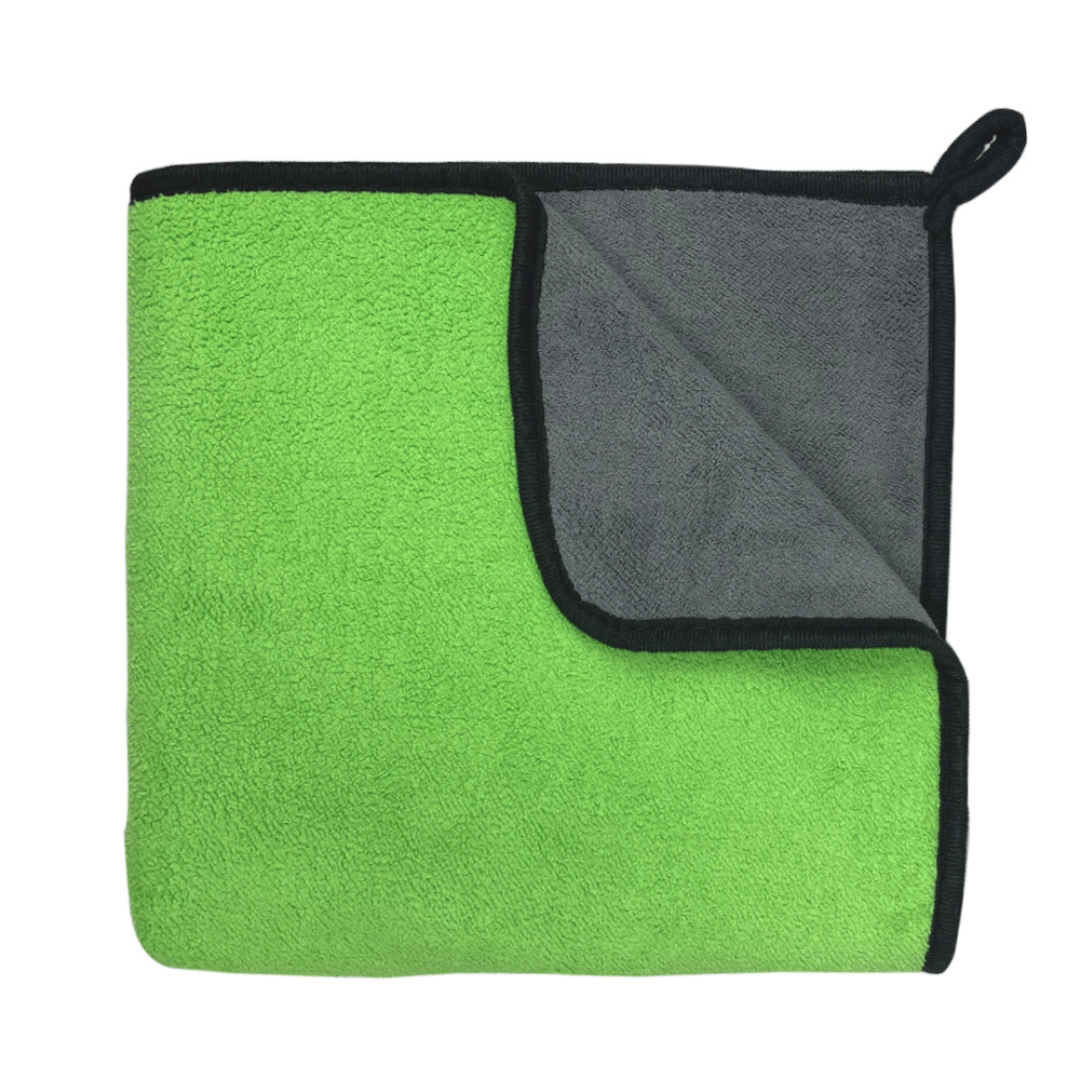 Quick-drying Dog™ | Serviette  | séchage rapide Serviette de bain alimaux de compagnie Chienjoueur Verte ( 25 x 25 cm ) 