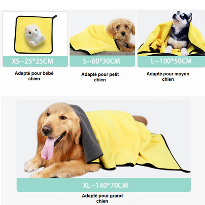 Serviette-chien