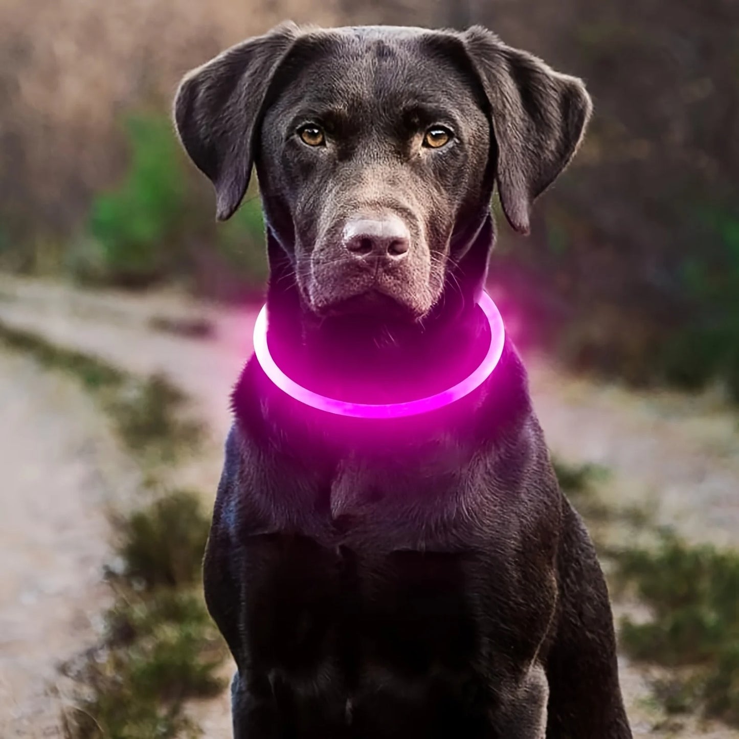 Collier lumineux pour chien