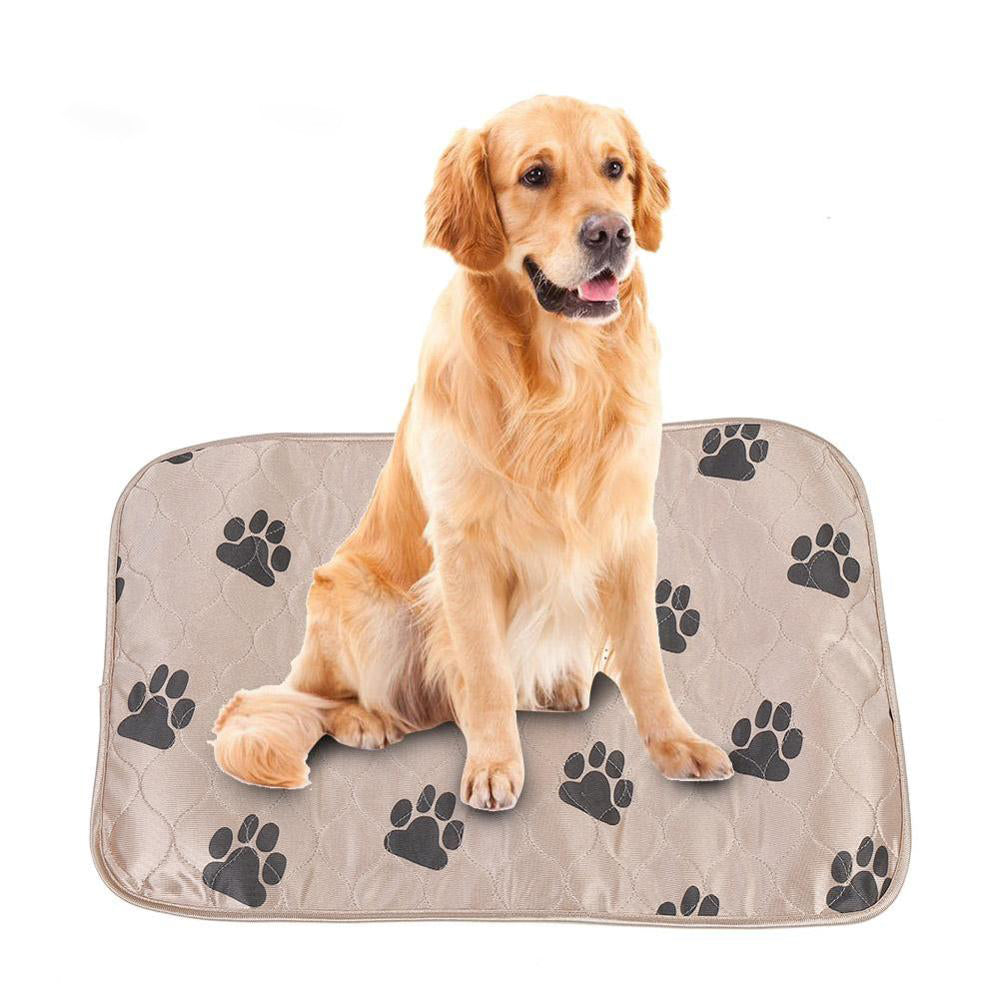 PetDiaper™ |  tapis à pipi réutilisable  | chien  Chienjoueur Brun clair S ( 40 x 60 cm ) 