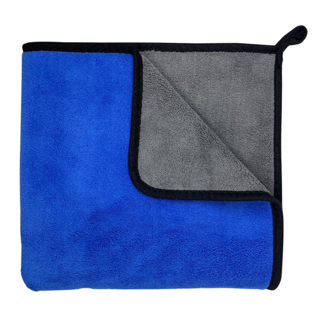 Quick-drying Dog™ | Serviette  | séchage rapide Serviette de bain alimaux de compagnie Chienjoueur Bleu ( 25 x 25 cm ) 