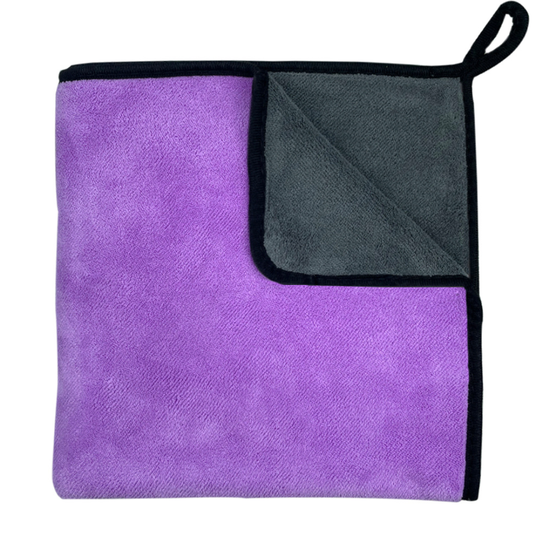 Quick-drying Dog™ | Serviette  | séchage rapide Serviette de bain alimaux de compagnie Chienjoueur Violet ( 25 x 25 cm ) 